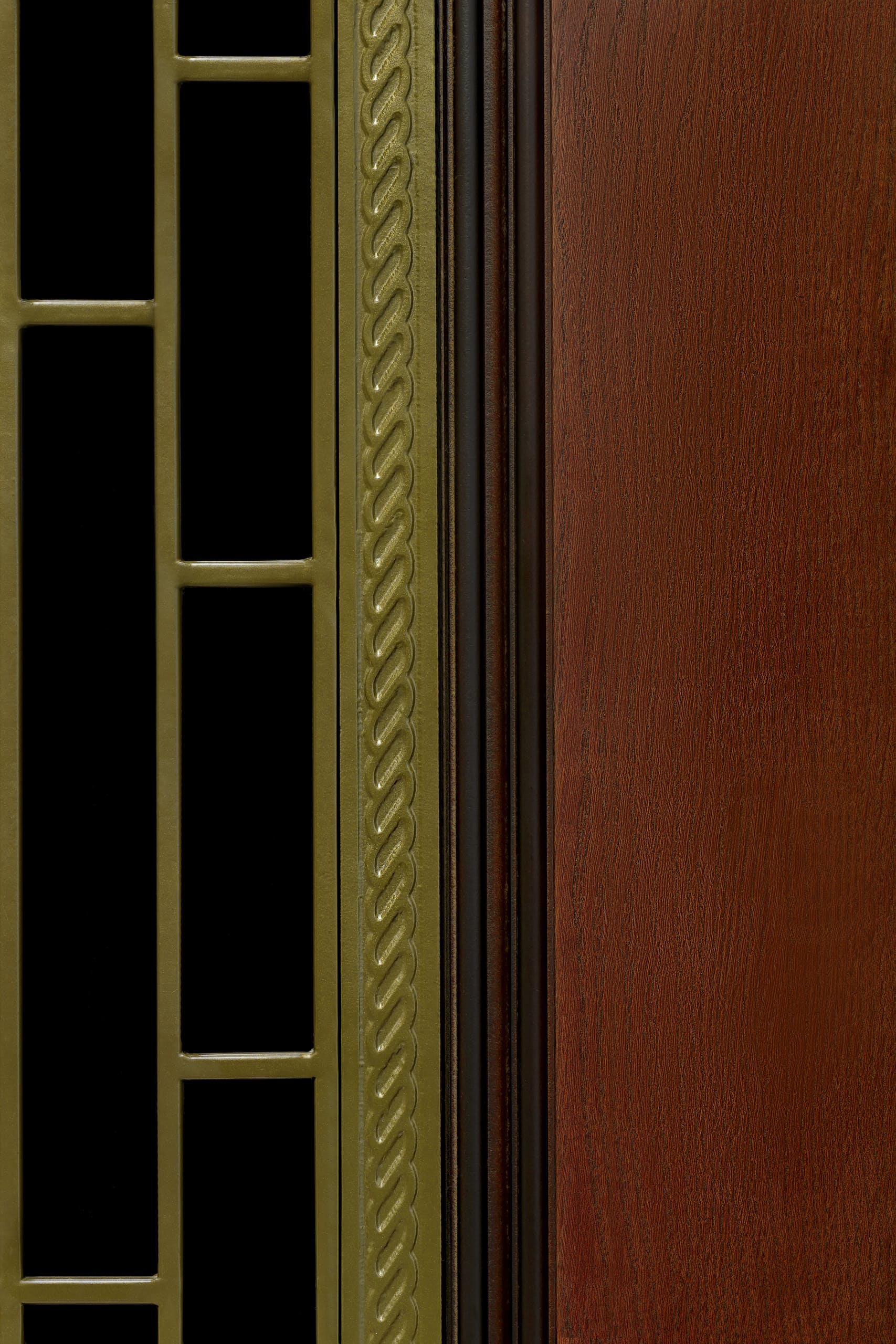 Дверь премиум темный орех - фото 3