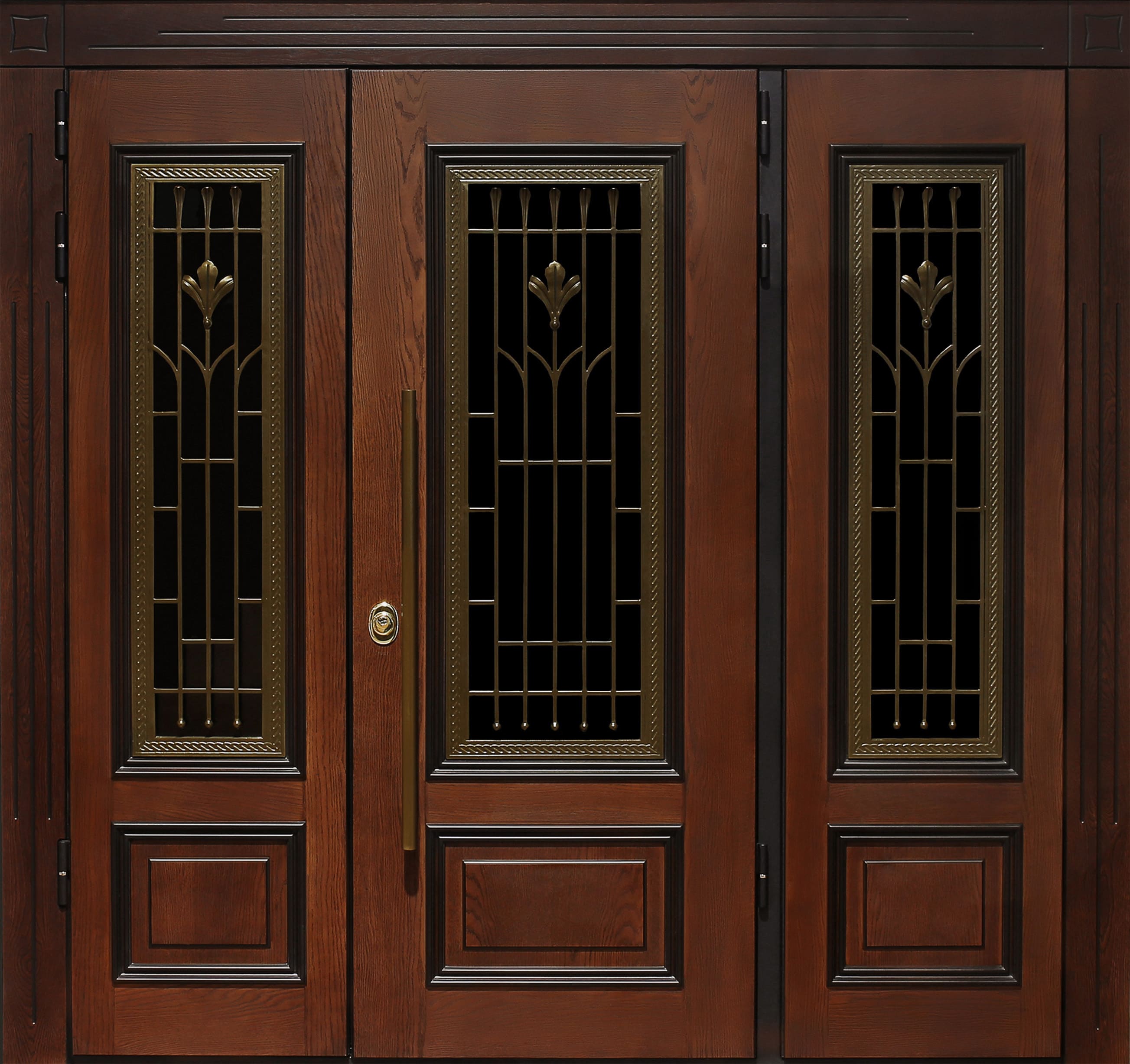 Дверь премиум темный орех - фото 7