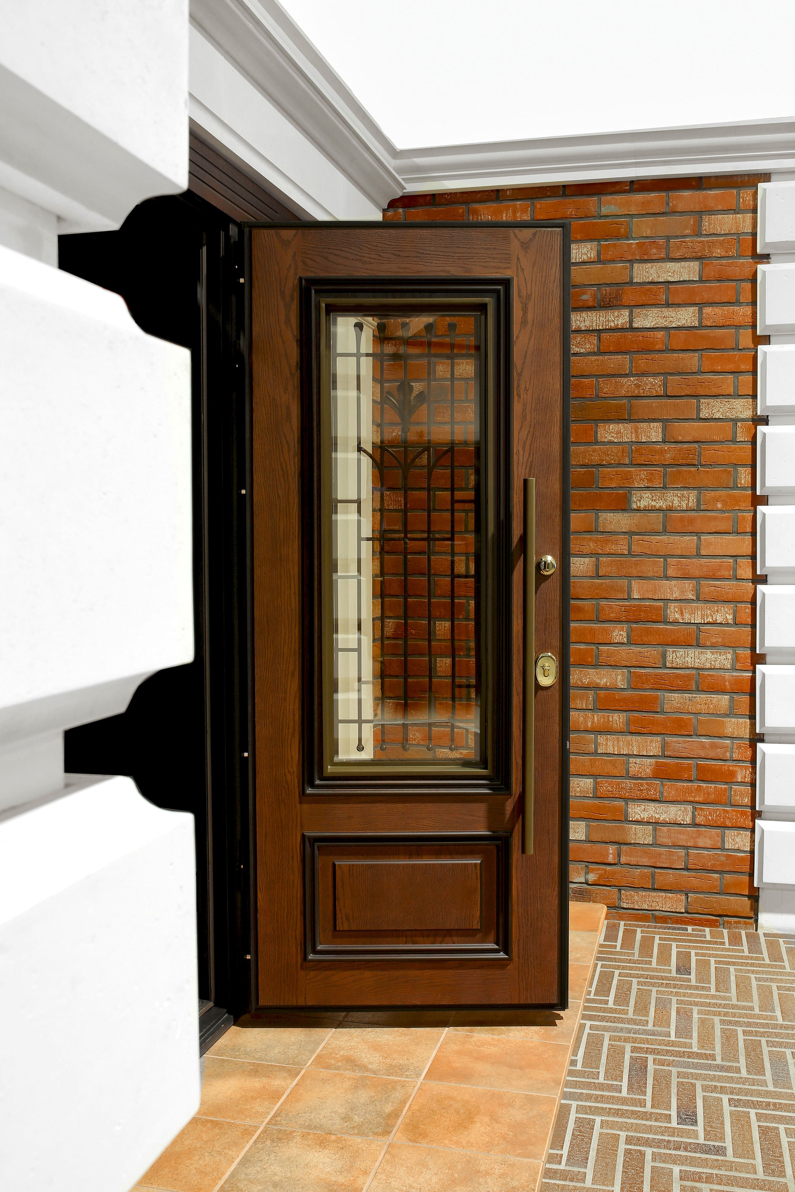 Дверь премиум темный орех - фото 2